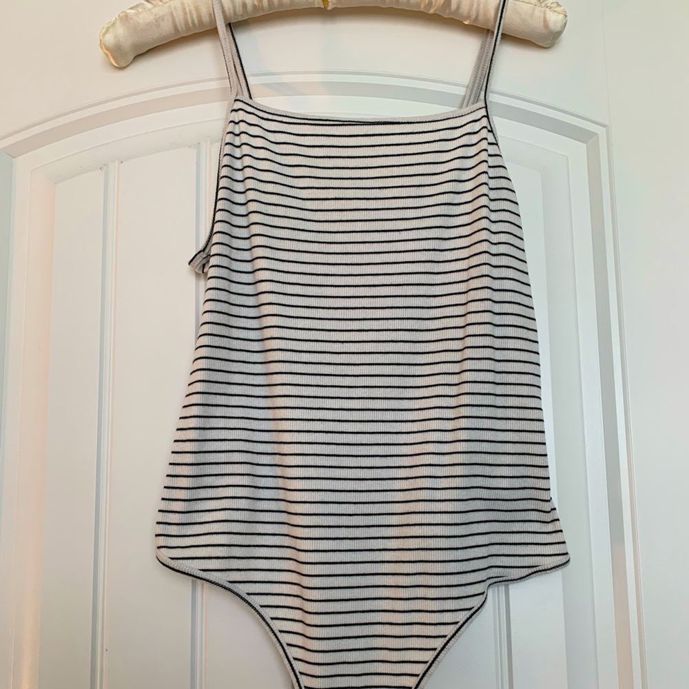 Striped Bodysuit
